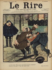 Illustration für Le Rire von Jules Abel Faivre