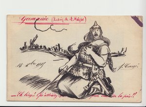 Postkarte, Satirisch in Farben