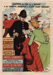 Paris London von Jules Alexandre Gruen or Grun
