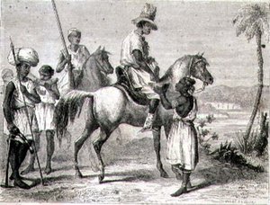 Peul und Malinke Indianer im Senegal