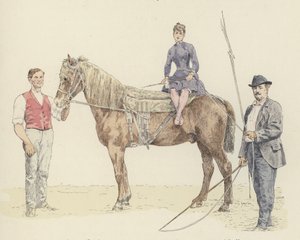 Pferdetrainer von Jules Arsene (after) Garnier