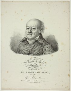 Porträt von Jean-Nicolas, Baron Corvisart