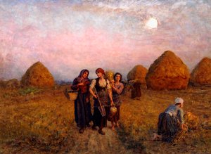 Morgendliche Arbeit, 1900