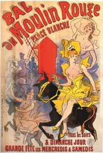 Bal du Moulin Rouge, 1889 von Jules Cheret