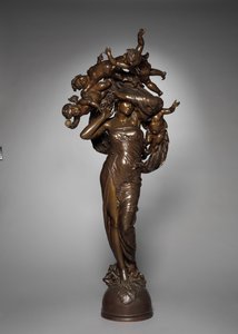 Morgendämmerung, ca. 1883 von Jules Cheret