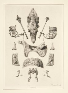 Wappen der Sammlung von M. de Nieuwerkerque von Jules Ferdinand Jacquemart