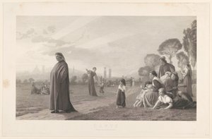 Dante, nach J.L. Gérôme