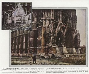 Die Kathedrale von Reims, der Kapitelsaal