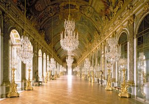 Die Galerie des Glaces (Spiegelsaal), 1678