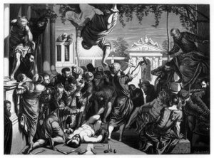 Das Wunder des heiligen Markus, der den Sklaven befreit von Jules Lavee