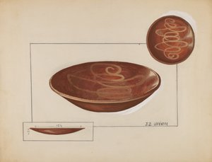 Tortenplatte von Jules Lefevere