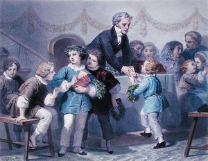Die Preisverleihungszeremonie, graviert von Henier, Bettannier und Morlon von Jules Marie (after) Desandre