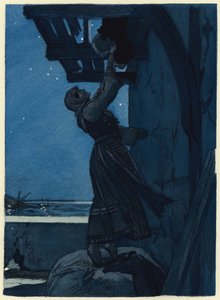 Illustration für die Memoiren von Casanova von Jules Marie Auguste Leroux