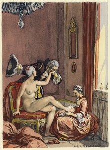 Illustration für die Memoiren von Casanova