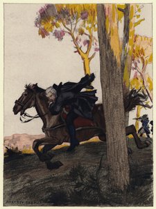 Illustration für die Memoiren von Casanova von Jules Marie Auguste Leroux