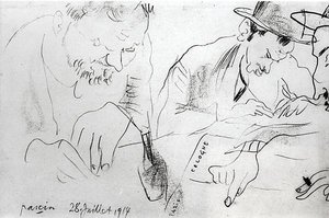 Paris-Köln von Jules Pascin