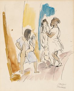 Drei Frauen und zwei Kinder, Havanna