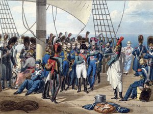 Napoleon kehrt von der Insel Elba zurück