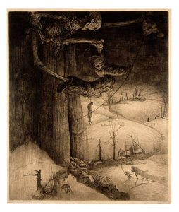 Der Tod herrscht wieder über Flandern von Jules de Bruycker