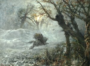 Der König des Waldes, ca. 1887 von Juli Julievich Klever