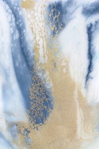 Glitzernder Wasserfall