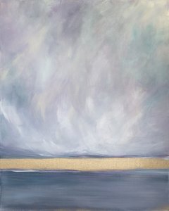 Friedlicher Goldener Horizont von Julia Contacessi