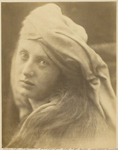 Eine Studie der Beatrice Cenci, September 1870 von Julia Margaret Cameron