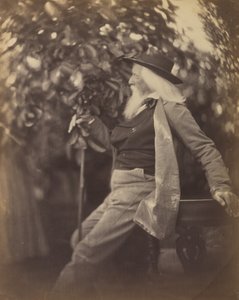 Charles Hay Cameron, Esq., in seinem Garten in Freshwater, 1865-67