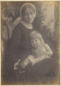 Mrs. Herbert Duckworth mit Gerald Duckworth von Julia Margaret Cameron