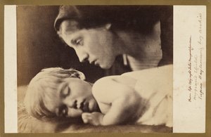 Mein Enkelkind, Archie, der Junge von Eugene Hay Cameron von Julia Margaret Cameron