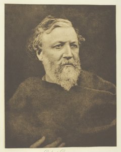 Robert Browning, 1865, gedruckt ca. 1893 von Julia Margaret Cameron