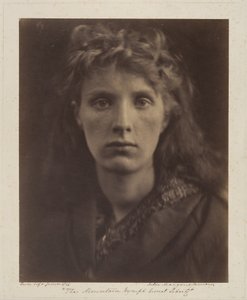 Die Bergnymphe süße Freiheit von Julia Margaret Cameron