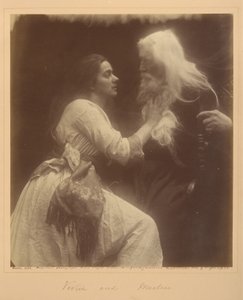 Vivien und Merlin von Julia Margaret Cameron