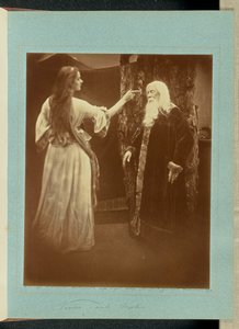 Vivien und Merlin von Julia Margaret Cameron