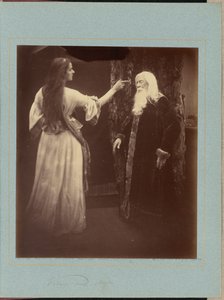Vivien und Merlin von Julia Margaret Cameron