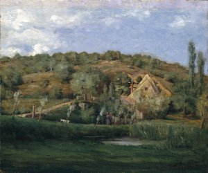 Ein französisches Gehöft, 1878