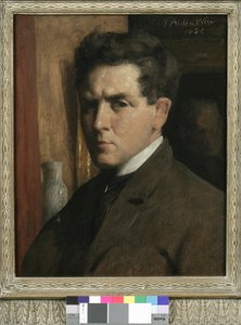 Selbstporträt, 1886 von Julian Alden Weir