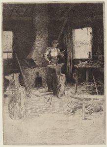 Die Schmiede von Julian Alden Weir
