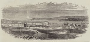 Die Brücke über den Hafen von Sebastopol, Forts Konstantin und Nikolaus