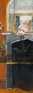 Innenraum mit Orchidee, 2016 von Julie Held