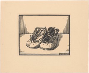 Ein Paar Schuhe