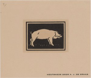 Schwein von Julie de Graag