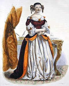 Porträt von Madame de Sevigne von Julien Leopold (after) Boilly