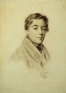 Camille Jean Baptiste Corot, 1822 von Julien Leopold Boilly