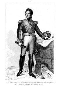 Jacques Lauriston 1768-1828, Marquis de Lauriston, 1839 von Julien Leopold Boilly