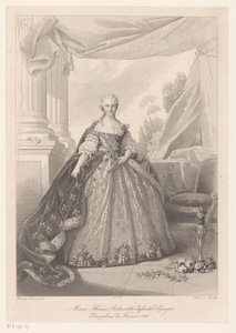 Porträt von Maria Theresia von Bourbon
