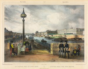 Der Louvre nahe der Neuen Brücke