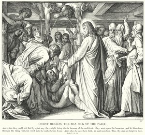 Christus heilt den Gelähmten