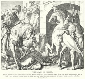 Der Tod von Isebel von Julius (after) Schnorr von Carolsfeld