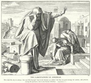 Die Klagelieder Jeremias von Julius (after) Schnorr von Carolsfeld
